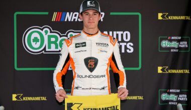 William Sawalich Wins Bristol Pole for NASCAR O'Reilly Series