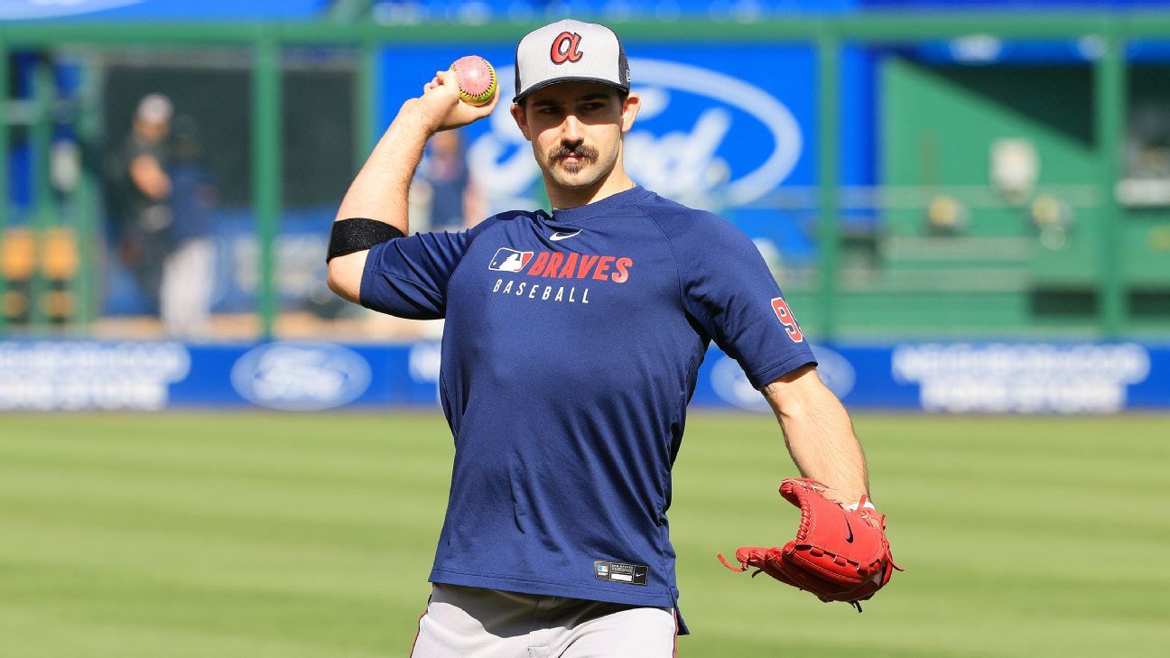Braves' Spencer Strider throws batting practice, eyes May return