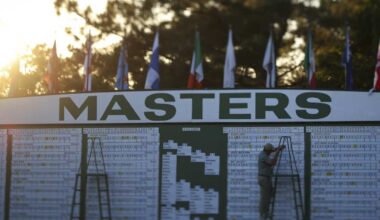 2026 Masters: Tee times, groupings announced for Round 4