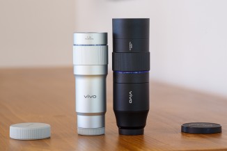 The new 200mm lens is much smaller than the old one