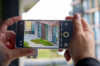 Shooting with the two converter lenses