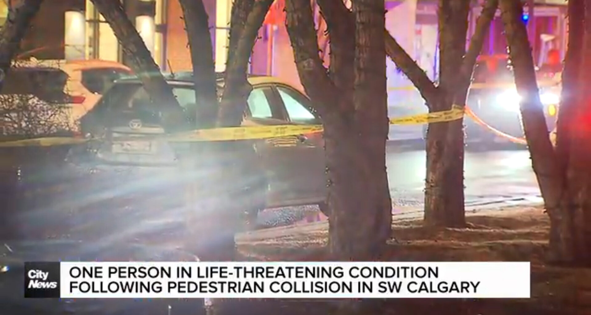 One person in life-threatening condition following pedestrian collision in SW Calgary
