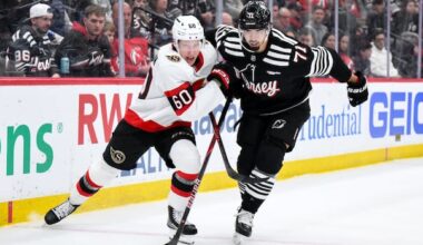 Ottawa Senators lose 2nd-last game of season to New Jersey Devils
