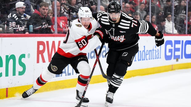 Ottawa Senators lose 2nd-last game of season to New Jersey Devils