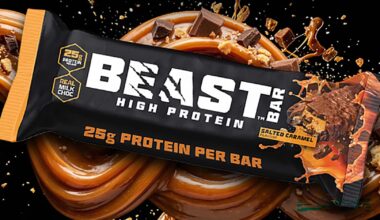 Eddie Hall's Beast Protein Bar with real chocolate and 25g protein