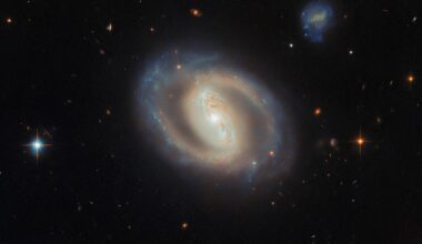 Hubble Spies an Active Spiral