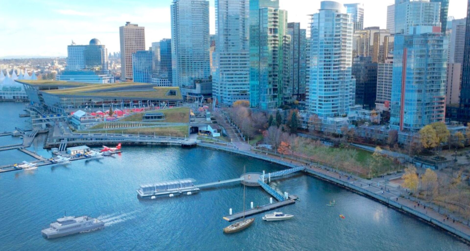 cirql ferries coal harbour green dock downtown vancouver