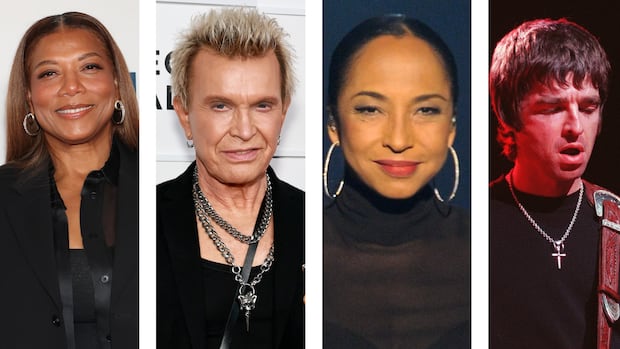 Queen Latifah, Billy Idol, Sade and Oasis among artists being inducted into Rock & Roll Hall of Fame