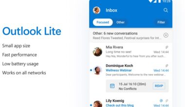 Microsoft’s Outlook Lite app is shutting down next month.