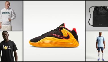 Giannis Freak 7 Shoes, NikeCourt Tennis Shirt, Jordan Element Gym Sack, more