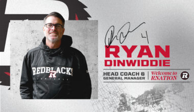 Ryan Dinwiddie named Head Coach and General Manager of the Ottawa REDBLACKS