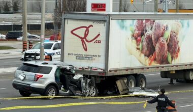 Man dead, woman critically injured in Brampton crash, police say