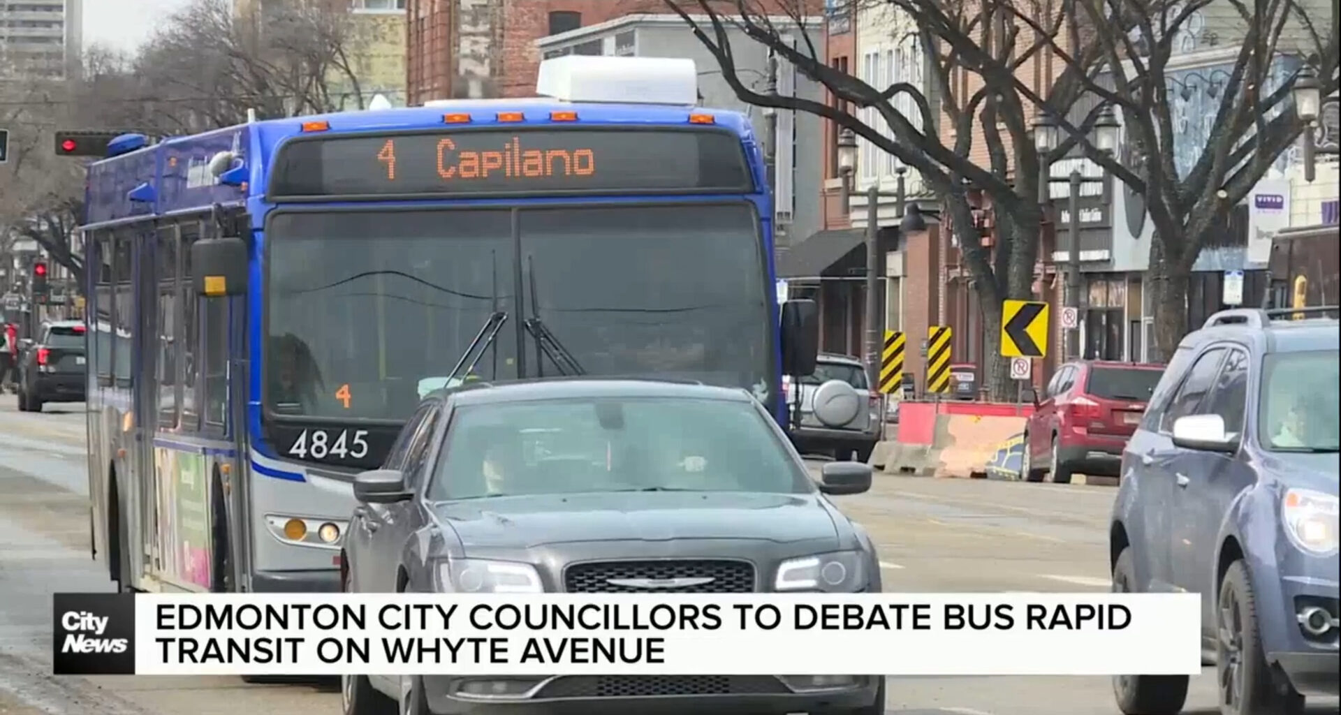 Edmonton city councillors to debate rapid transit on Whyte Avenue