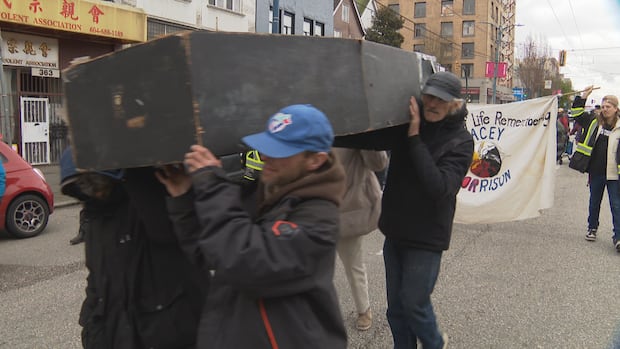 Vancouver Area Network of Drug Users calls for an 'end to this farce' 10 years into state of emergency