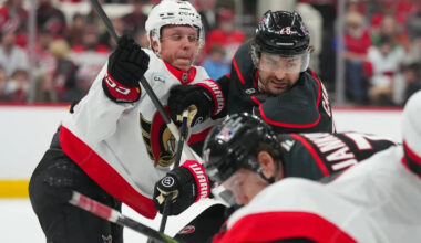 Ottawa Senators to play Carolina Hurricanes in 1st round of playoffs