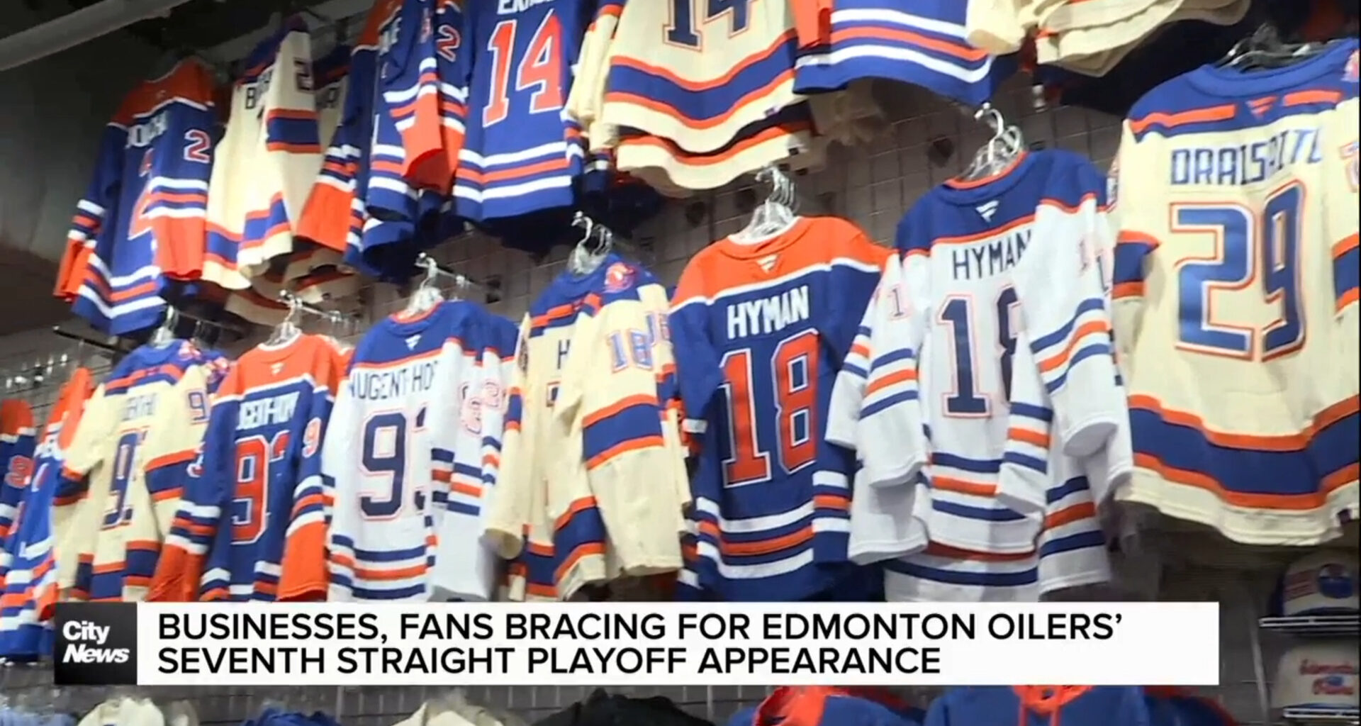 Businesses, fans bracing for Edmonton Oilers’ 7th straight playoff run