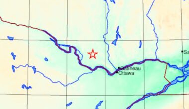 Minor earthquake rumbles Ottawa-Gatineau area