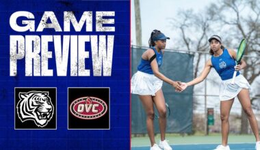 Women’s Tennis Heads to OVC Championship in St. Louis