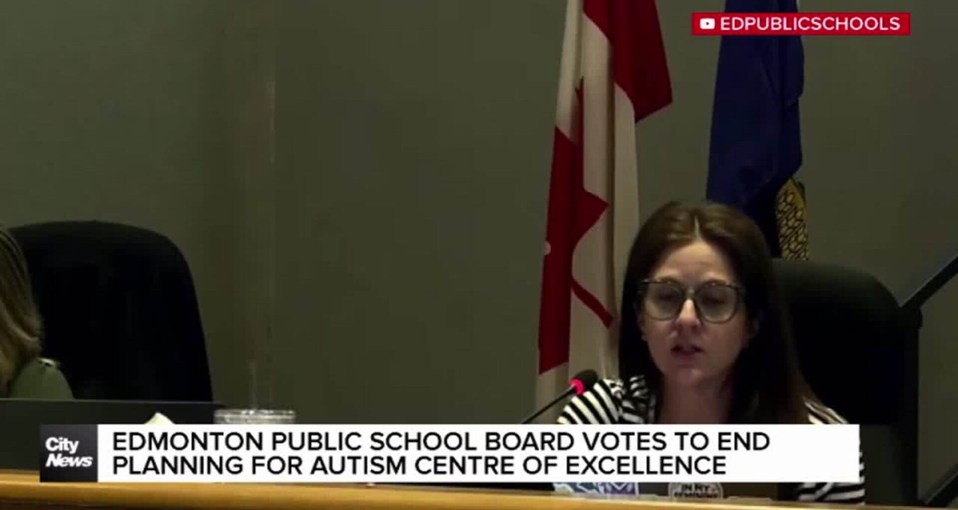 Edmonton Public School Board votes to remove Autism Centre of Excellence from priorities