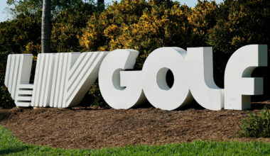 LIV Golf logo sign
