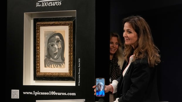 Raffle winner surprised — even skeptical — upon landing $1M Picasso