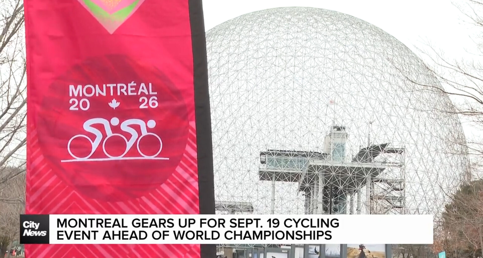 Montreal gears up for mass ride ahead of cycling world championships