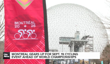 Montreal gears up for mass ride ahead of cycling world championships