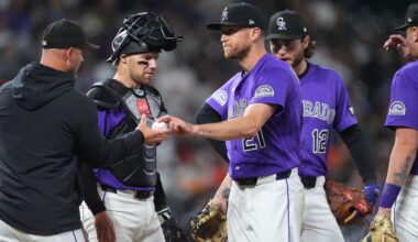 Rockies put LHP Kyle Freeland on IL with shoulder inflammation