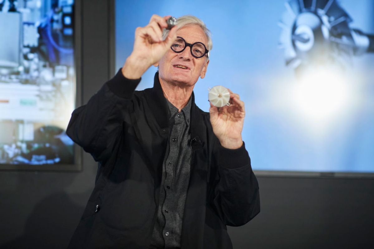 James Dyson discussing inheritance tax concerns amidst rising fiscal policies, highlighting potential financial impacts.