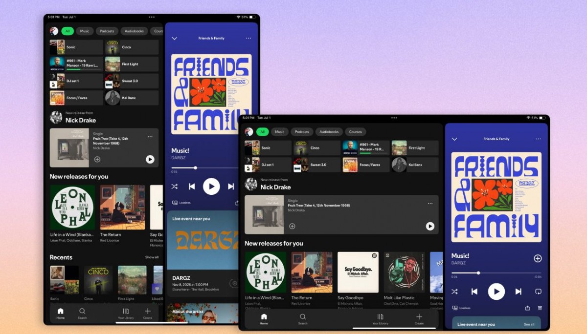 Spotify has redesigned its tablet app, here's what's new