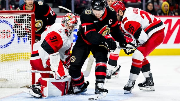 Senators-Hurricanes playoff series starts Saturday afternoon