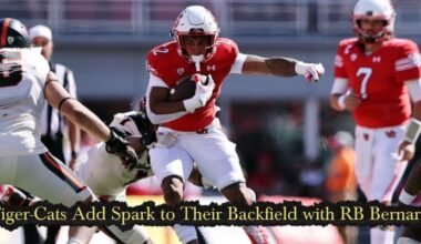 Tiger-Cats Add Spark to Their Backfield with RB Bernard