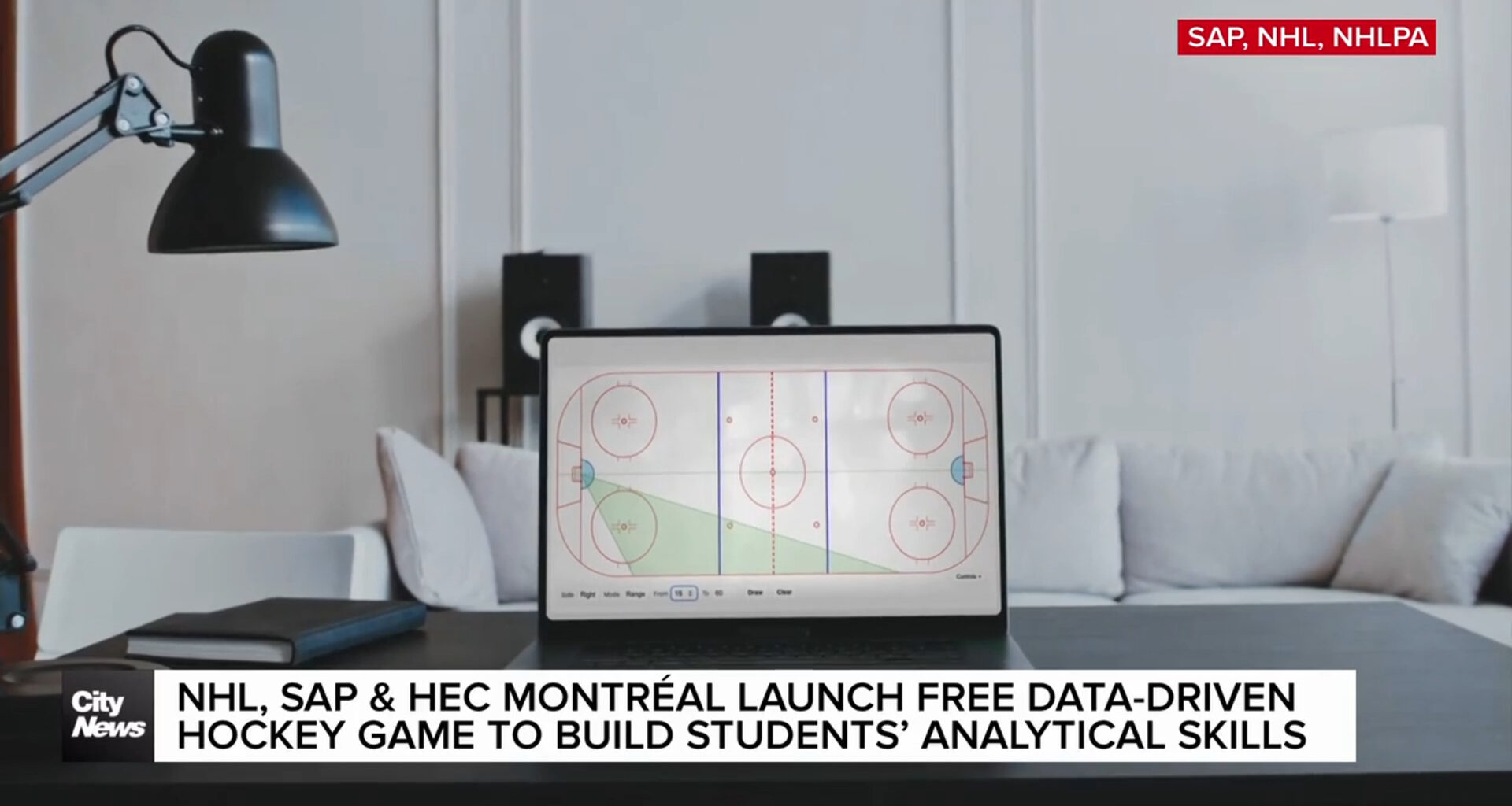 NHL, SAP and HEC Montréal launch free hockey data learning game