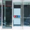 A view of the National Public Radio (NPR) headquarters on North Capitol Street on March 31, 2026 in Washington, D.C.