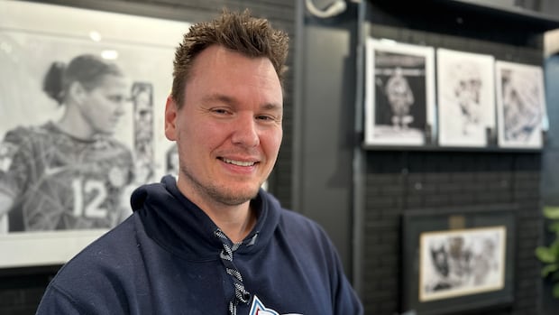 That's not a photo. Meet a London artist drawing realistic sports portraits