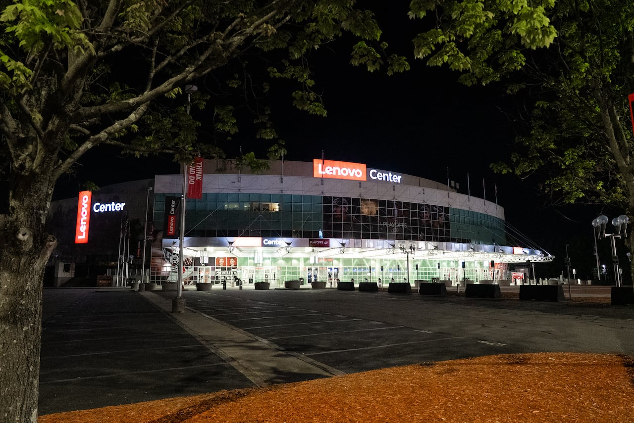 The Lenovo Center in Raleigh, North Carolina.