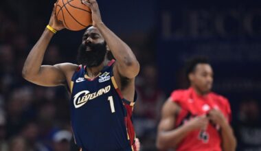 Mitchell scores 32 as Cavaliers defeat Raptors 126-113 in Game 1 of East first-round series