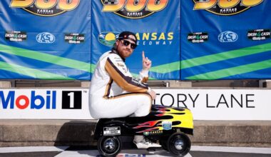 Tyler Reddick earns pole for NASCAR Cup race at Kansas Speedway