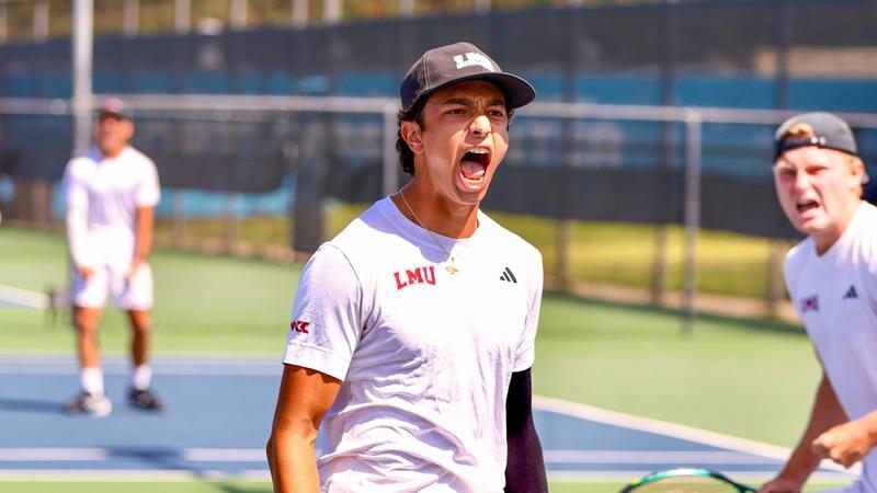 Men's Tennis Claims Four Seed in WCC Tournament after Pepperdine Result
