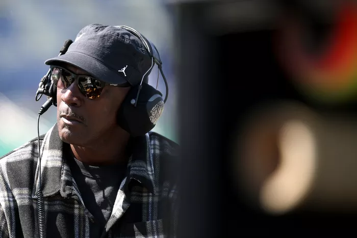 Michael Jordan, NBA Hall of Famer and co-owner of 23XI Racing