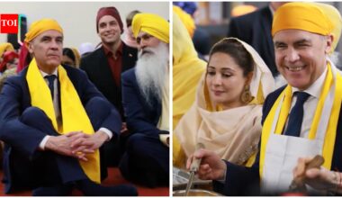 Mark Carney Visit Gurdwara Sahib Ottawa: Watch: Canada PM Mark Carney celebrates Sikh Heritage Month, joins community service at Ottawa gurdwara