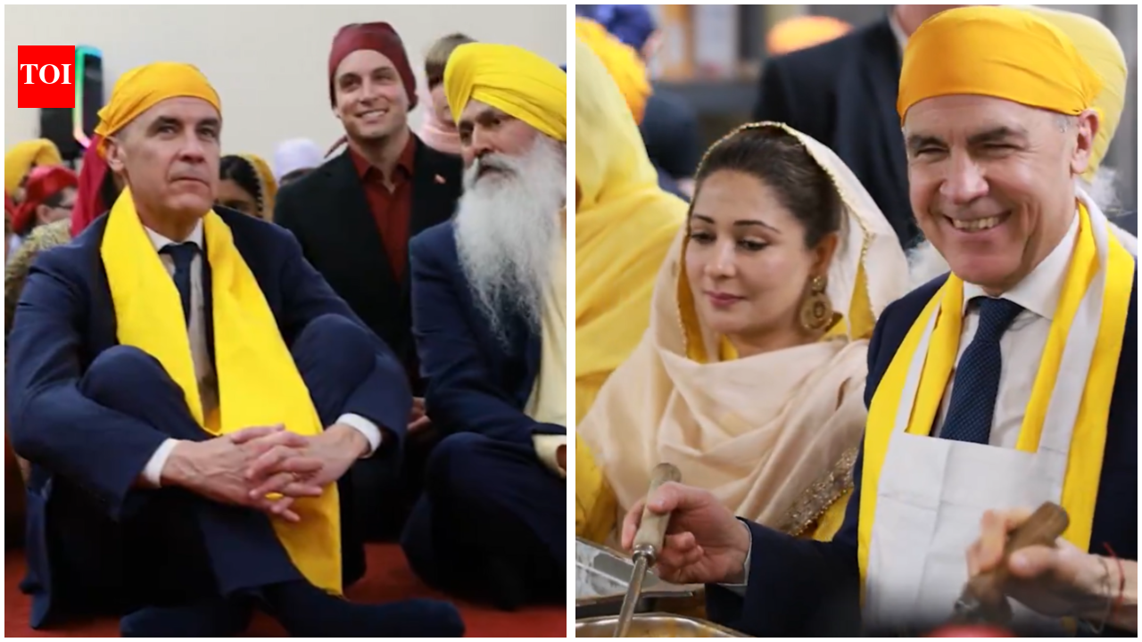 Mark Carney Visit Gurdwara Sahib Ottawa: Watch: Canada PM Mark Carney celebrates Sikh Heritage Month, joins community service at Ottawa gurdwara