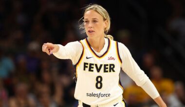 Sophie Cunningham posts baptism on TikTok after signing new Fever deal
