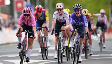 Noemi Rüegg sprints to fifth at Amstel
