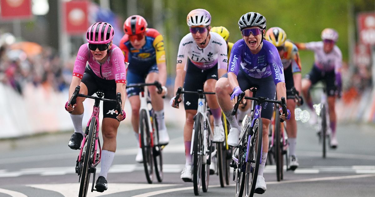 Noemi Rüegg sprints to fifth at Amstel