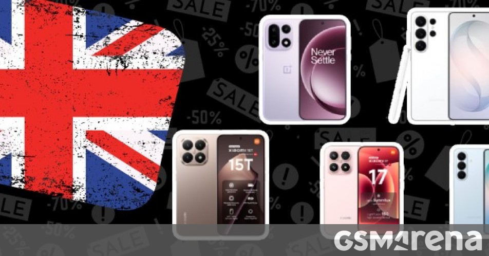 Weekly deals: the Galaxy S26 series is £100 off, OnePlus 15R and Xiaomi 15T are on sale