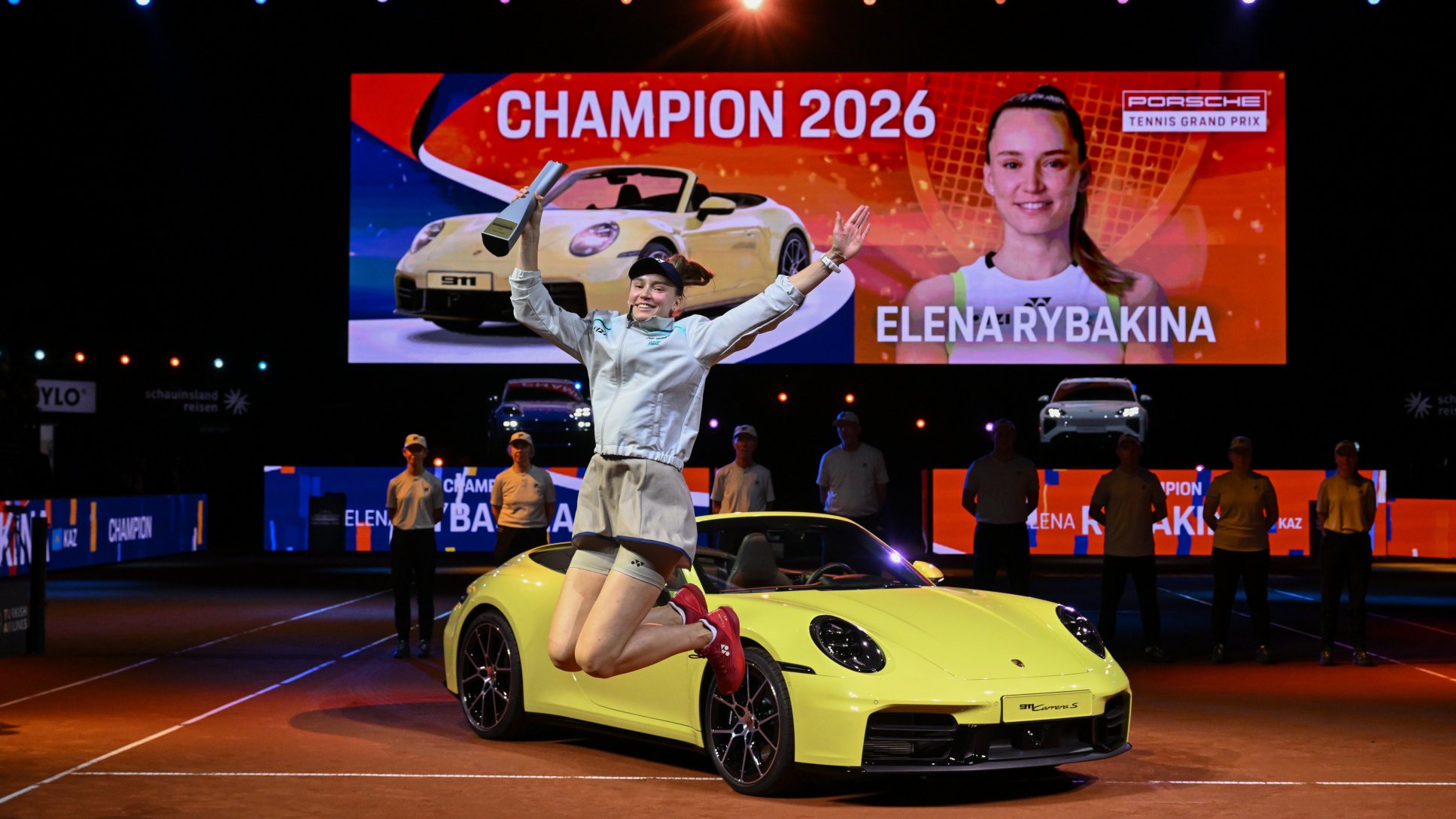 2026 Porsche Tennis Grand Prix: Winner Elena Rybakina (KAZ)