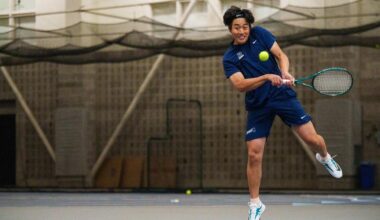 #19 men's tennis wraps regular season with 4-3 win over #24 NYU