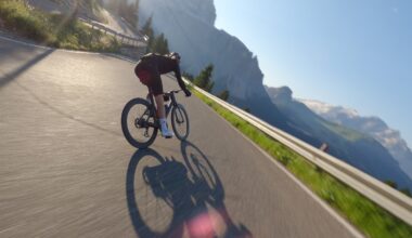A thrilling descent in the Italian Dolomites (Photo: Pray for Speed)