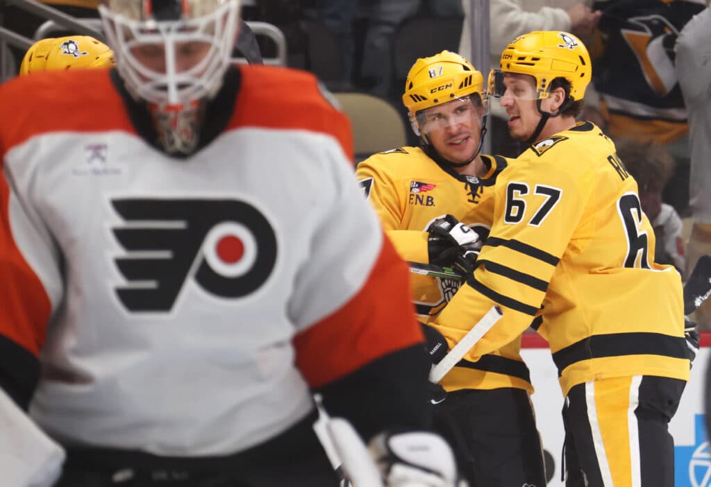 Pittsburgh Penguins Sidney Crosby Philadelphia Flyers